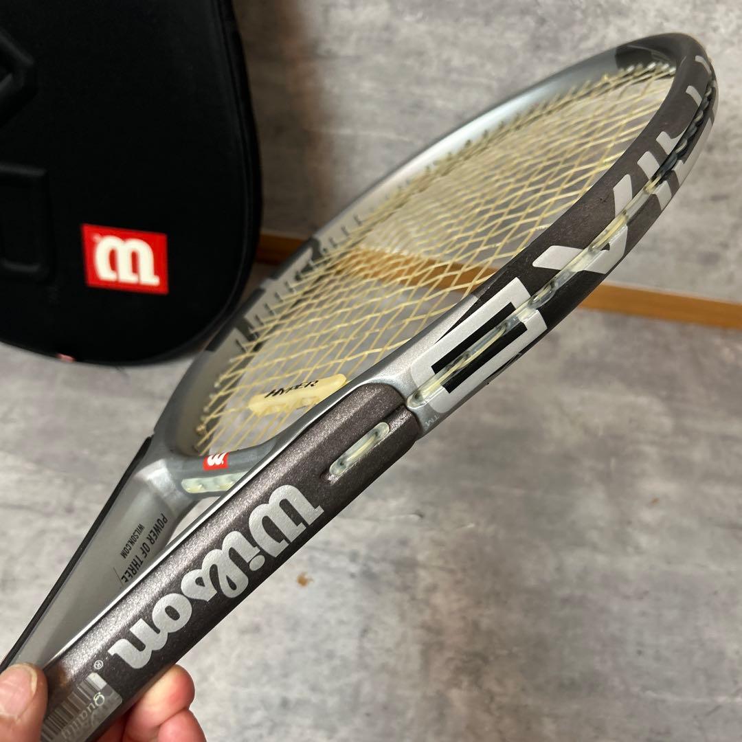 美品 Wilson TRIAD 3 テニスラケット 丸井ブン太モデルケース付