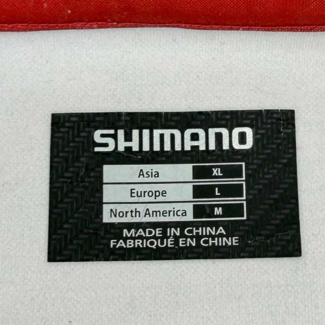 SHIMANO LIMITED PRO フィッシングウェア　赤 白 黒 XL