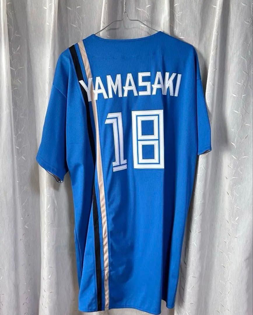 北海道日本ハムファイターズ 山﨑福也 ビジターユニフォーム XLサイズ