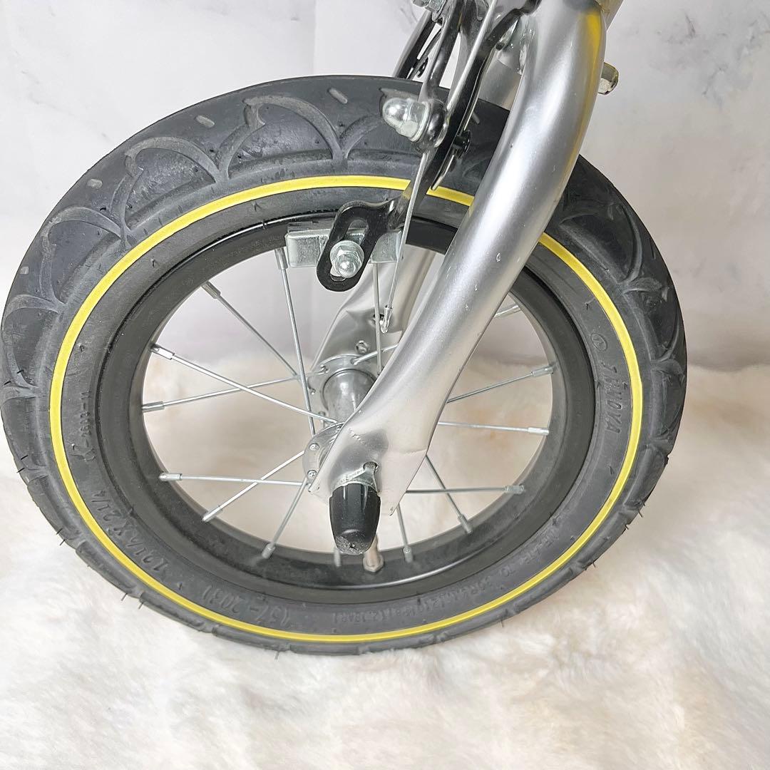 【美品】へんしんバイク 12インチ イエロー　バランスバイク　人気カラー