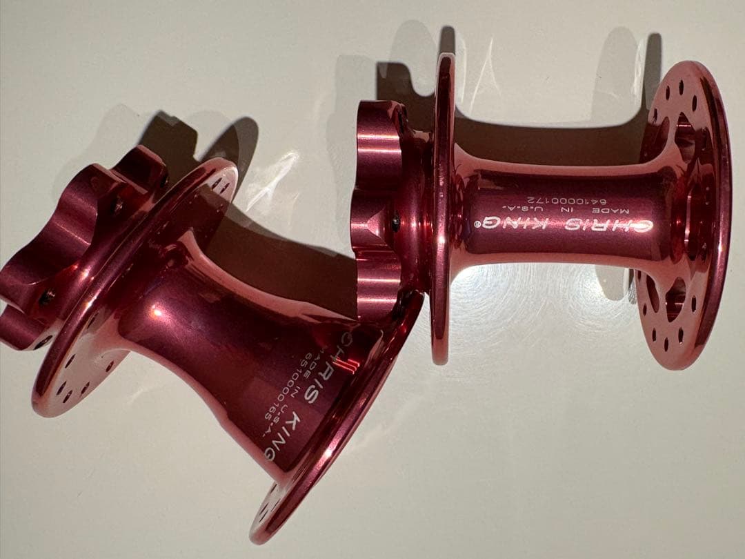 CHRIS KING / R45 Disc Hub ハブシェル 前後セット