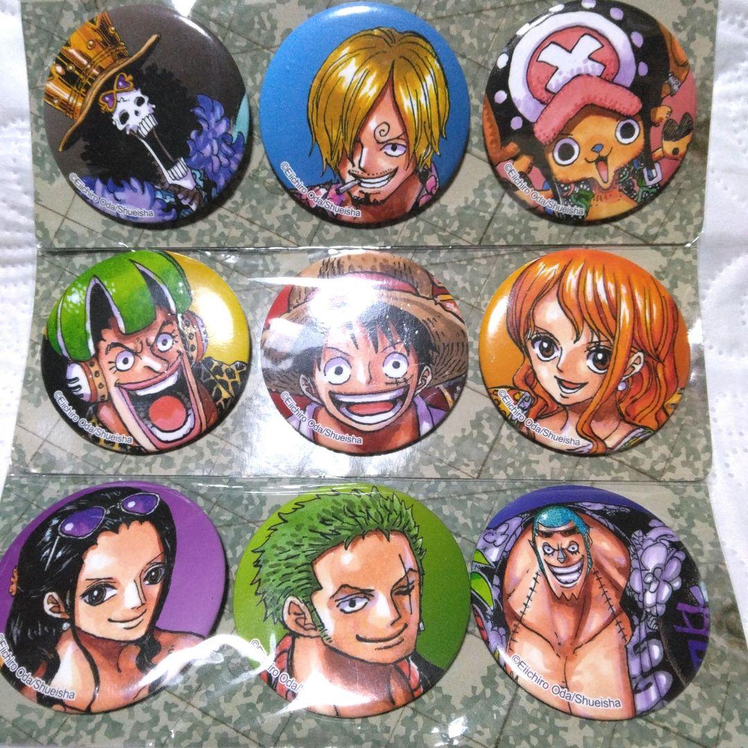 ワンピース 台湾 ONEPIECE展 缶バッジ 3点セット