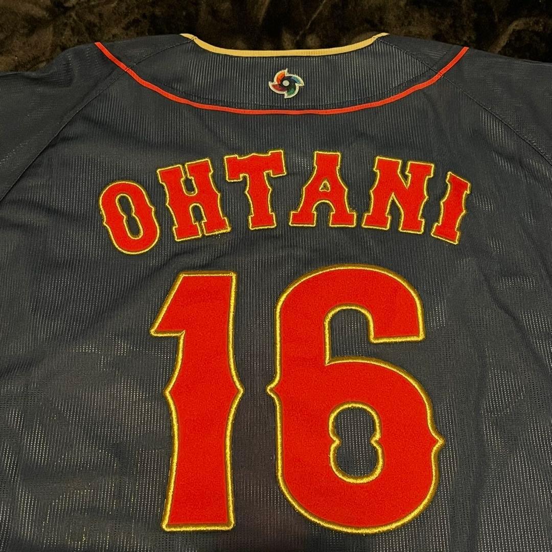 2023 WBC 大谷翔平 レプリカビジターユニフォーム　O 正規品 刺繍