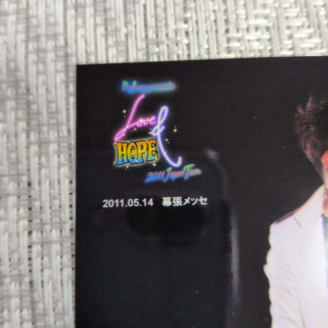 BIGBANG　メモリアル写真　2011年5月14日　幕張メッセ限定