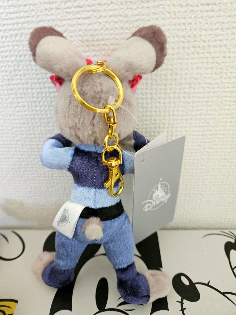 ズートピア10TH ニック ジュディ ぬいぐるみキーホルダー キーチェーン