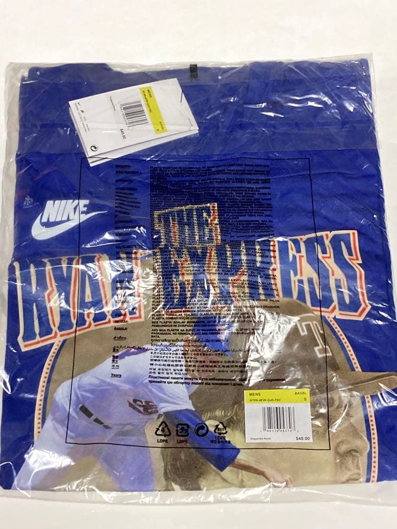 100%正規品S青ノーランライアン復刻モデルNIKEレンジャーズ日本未発売MLB