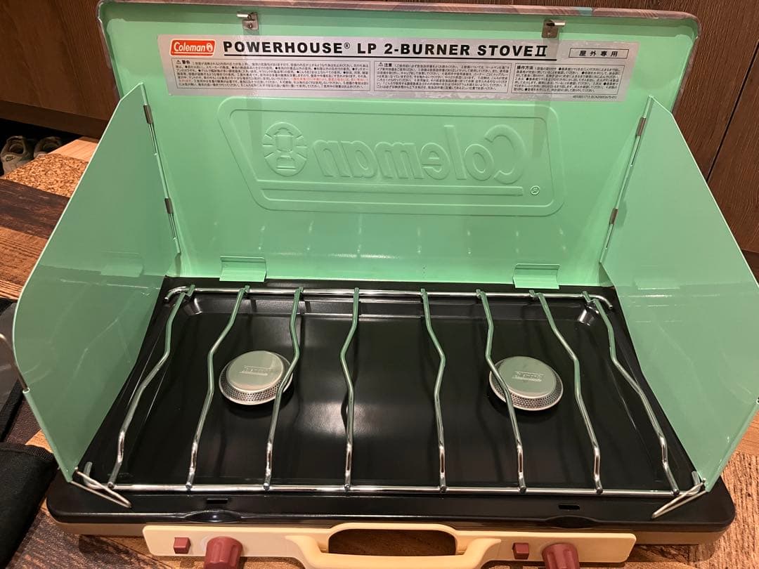 新品　未使用　コールマン ツーバーナー　インディゴ