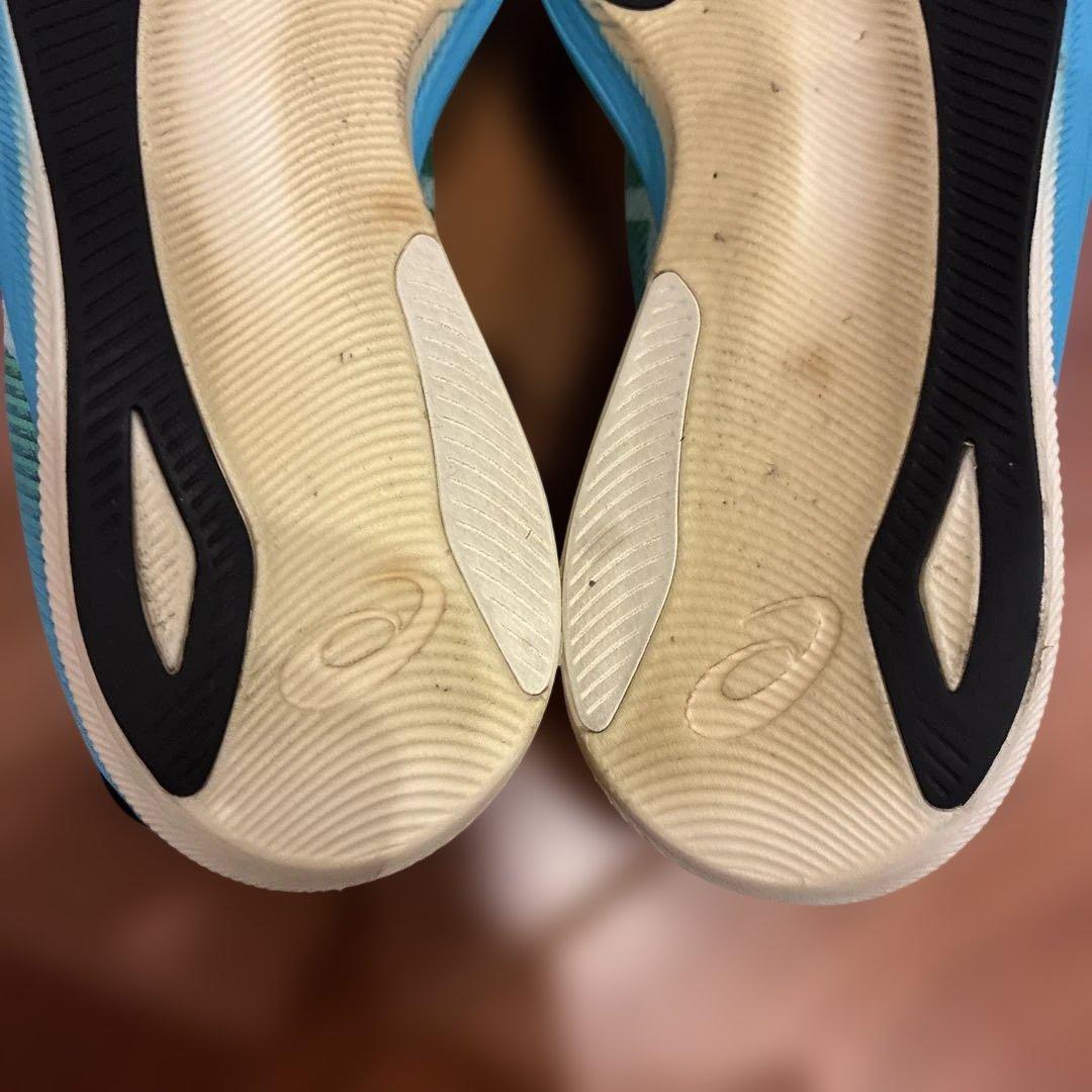 ASICS メタスピードエッジプラス　青緑　28cm