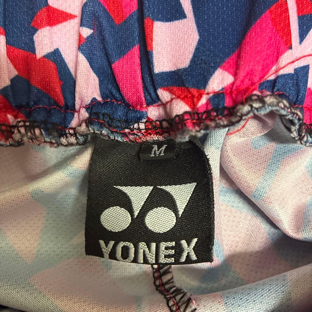 YONEX バドミントンパンツ 幾何学模様