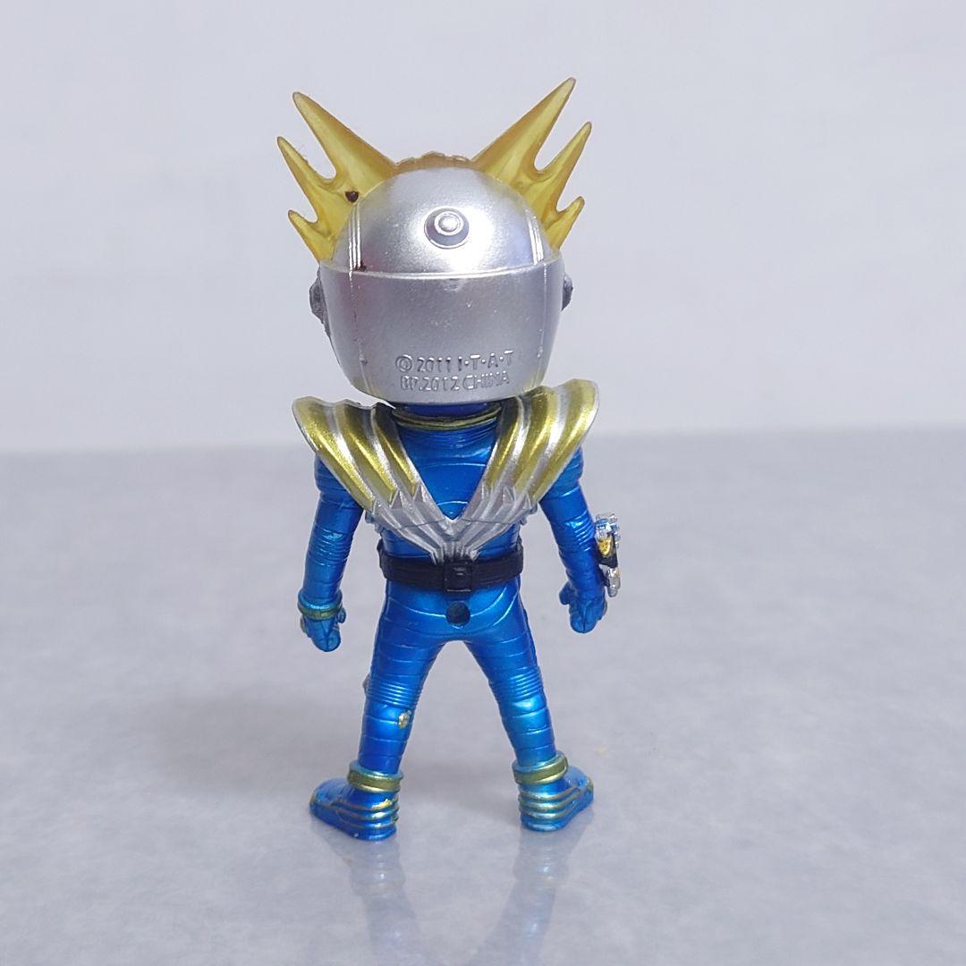 仮面ライダー フィギュア 青金色