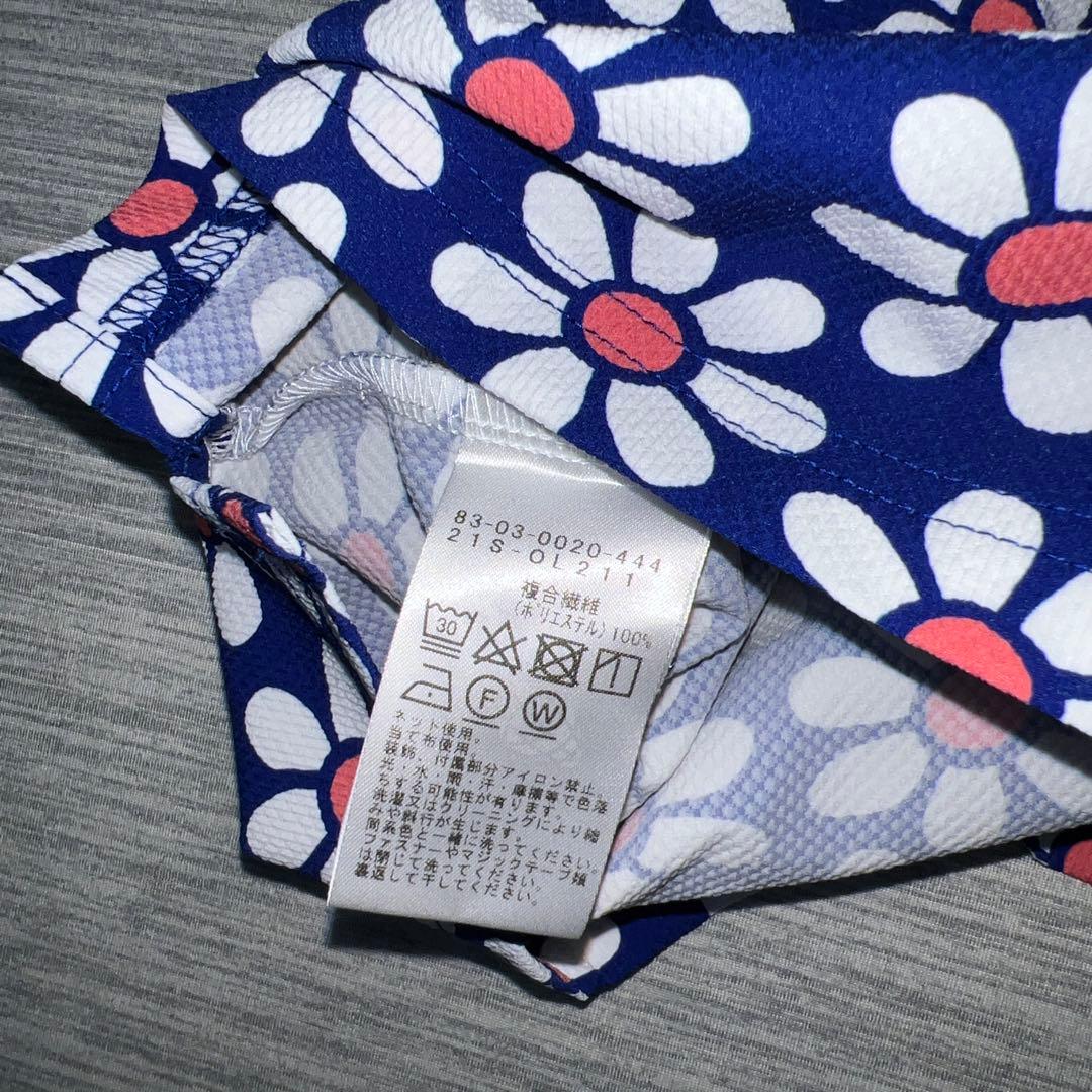 美品　BEAMS GOLF ビームスゴルフ花柄総柄　半袖シャツ