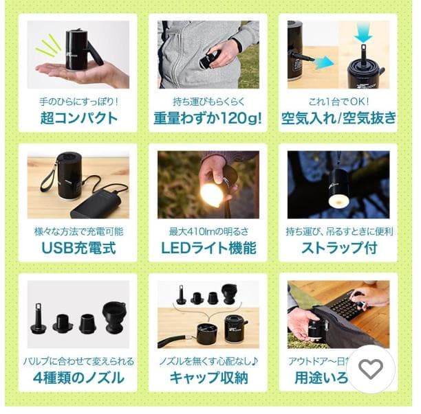 FIELDOOR インフレーターマット 厚み10cm サイズS ブラウン
