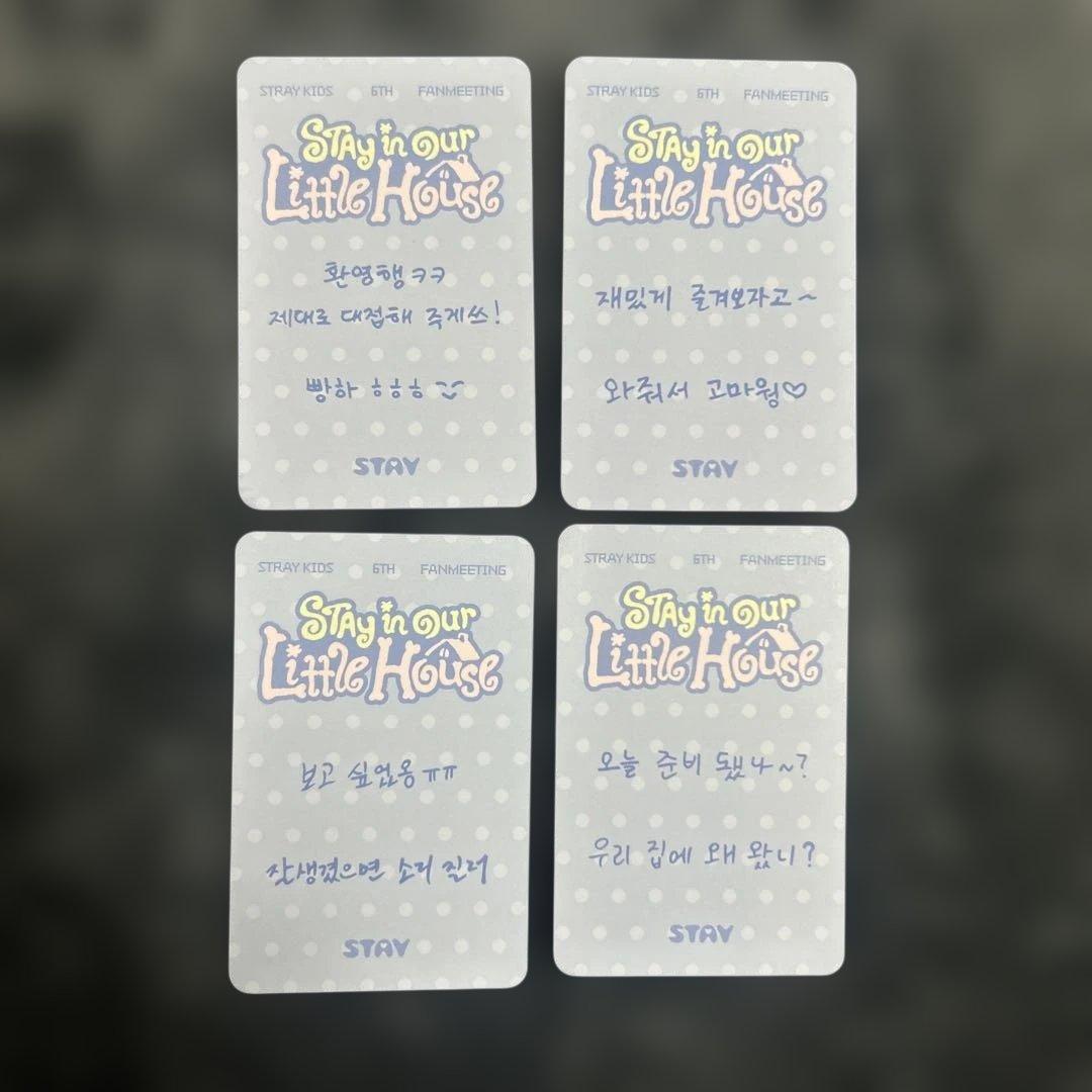 Straykids スキズ ペンミ 入場特典 3/29 ハンクォッカ ジニレット