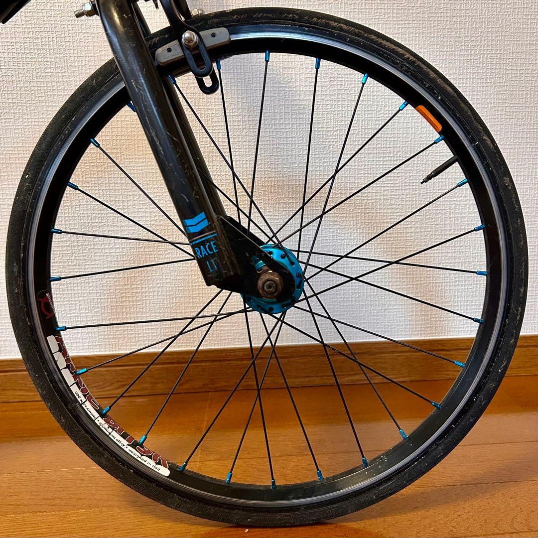 子供用競技用自転車　レースライトマイクロミニ　未使用のタイヤ（18㌅）1本付き