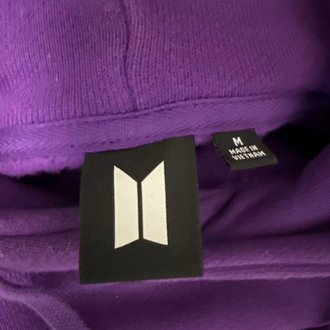 BTS パーカー パープル