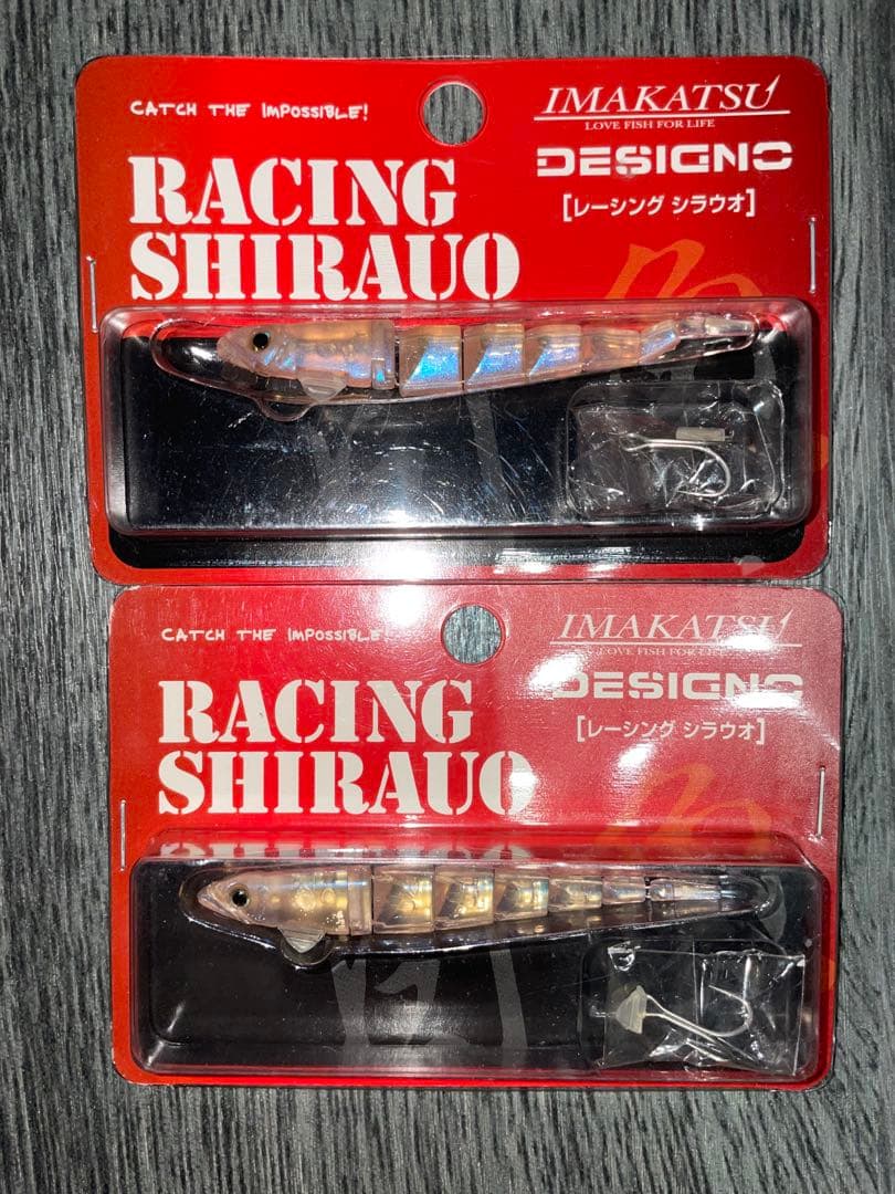 M*C様 レーシングシラウオ　ナチュラルワカサギ　クリアレイクマジック　イマカツ