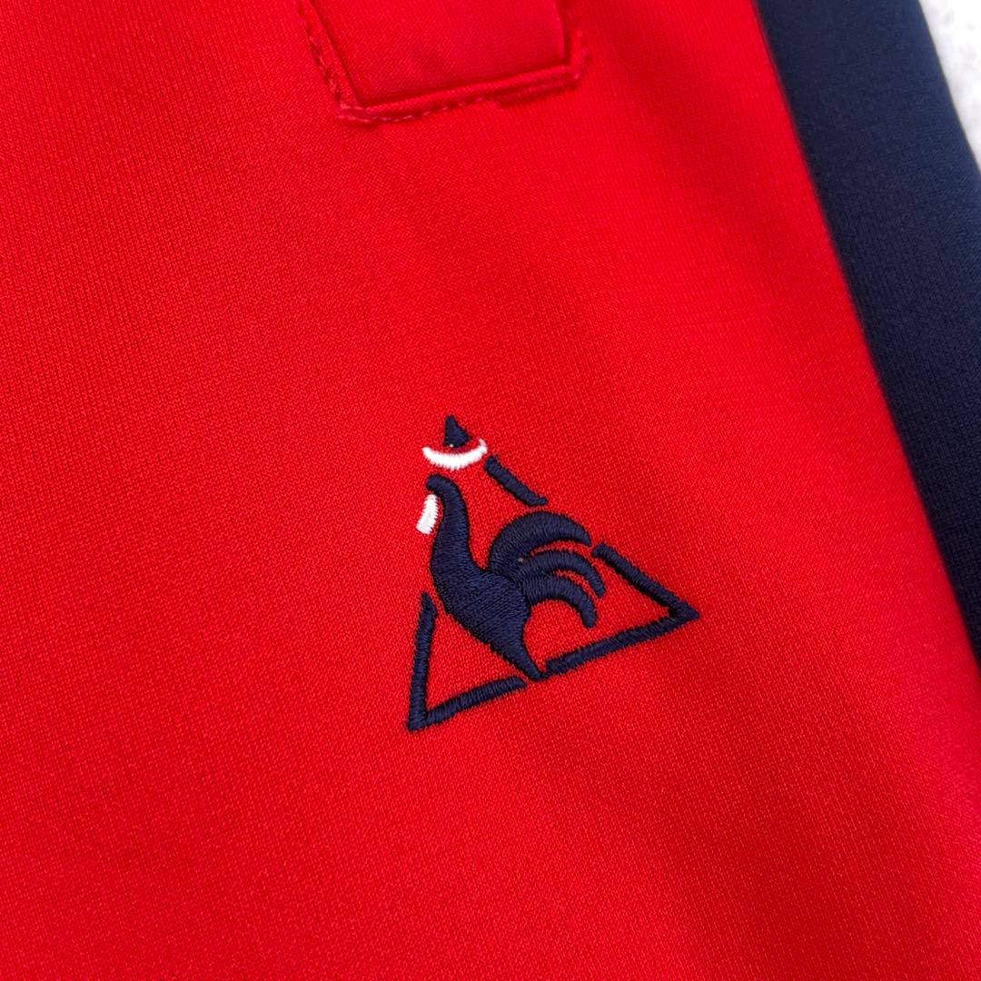 美品【le coq sportif】セットアップ ジャージ上下 ゴルフ 赤 L