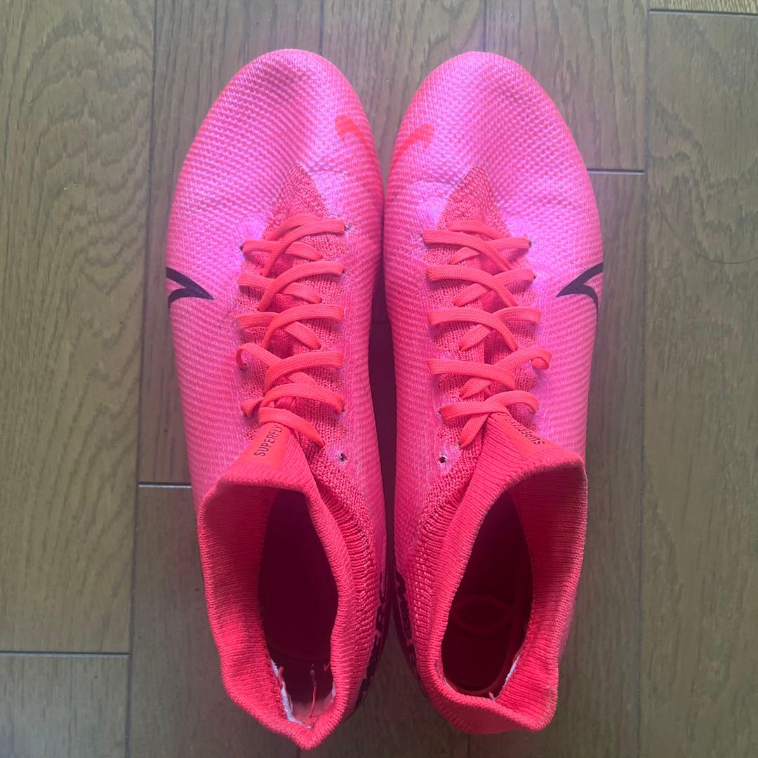 Nike サッカースパイク スーパーフライハイカットモデル　AG 26cm