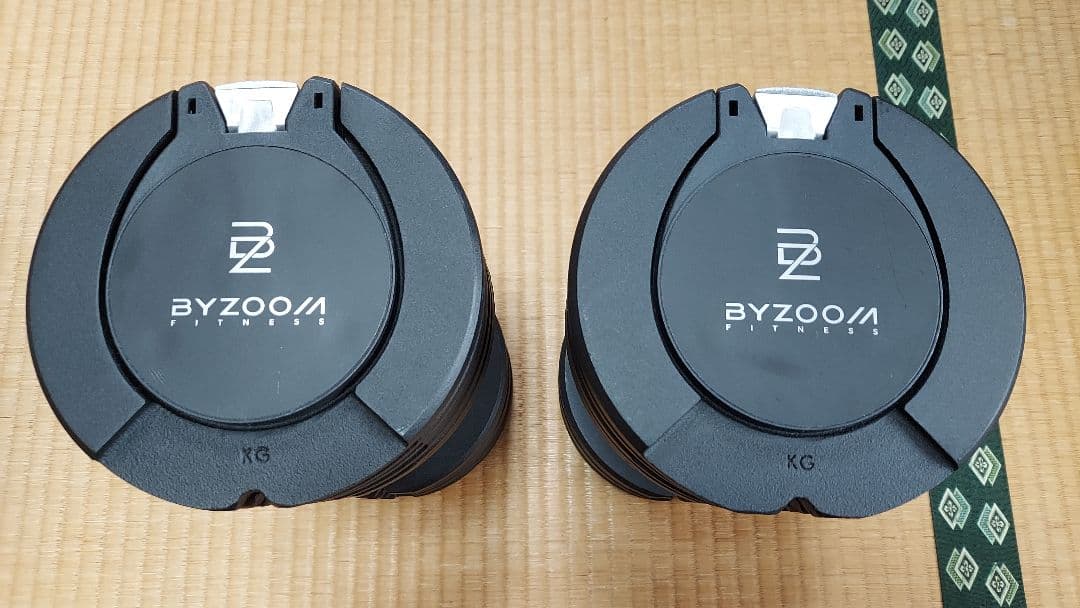 ByZoomFitness PureSeries 可変式ダンベル 10kg 2個