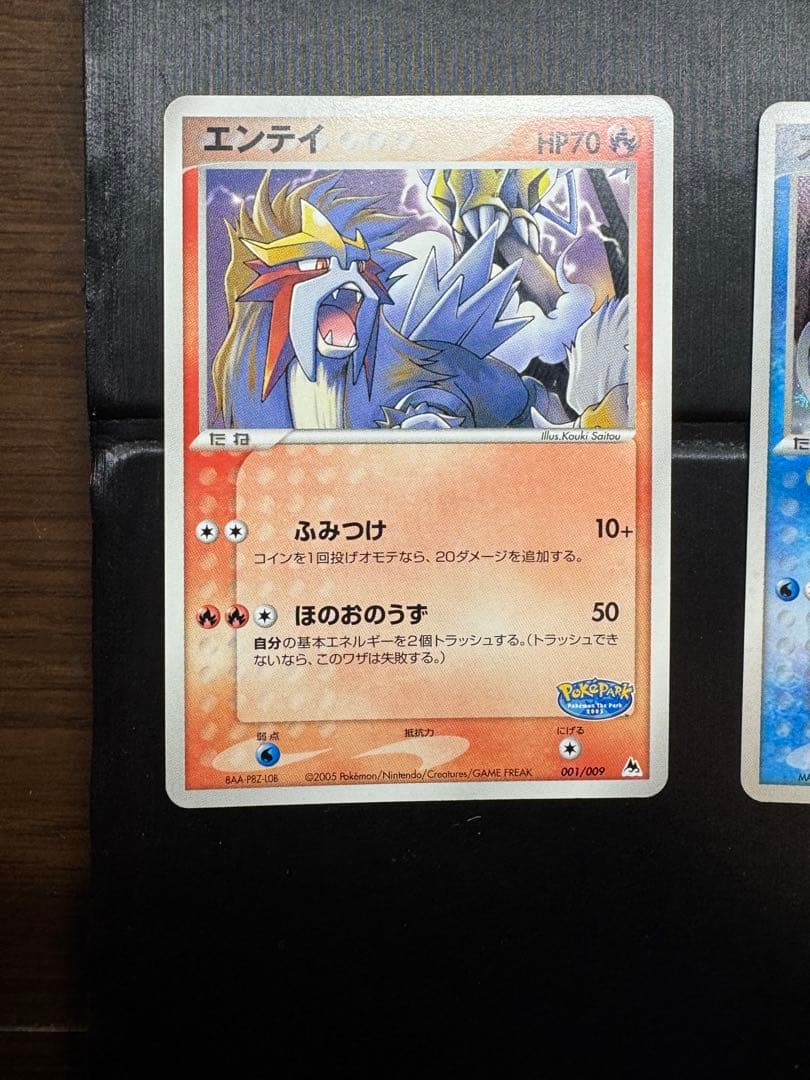 ポケパーク エンテイ スイクン ライコウ ポケモンカード