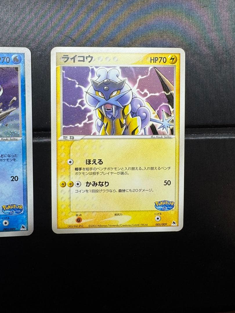 ポケパーク エンテイ スイクン ライコウ ポケモンカード