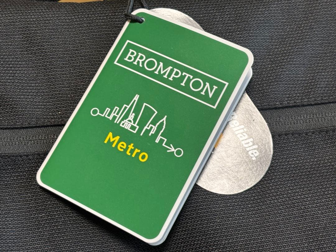 未使用! BROMPTON メッセンジャーバッグ 23Lブラック　現行品！