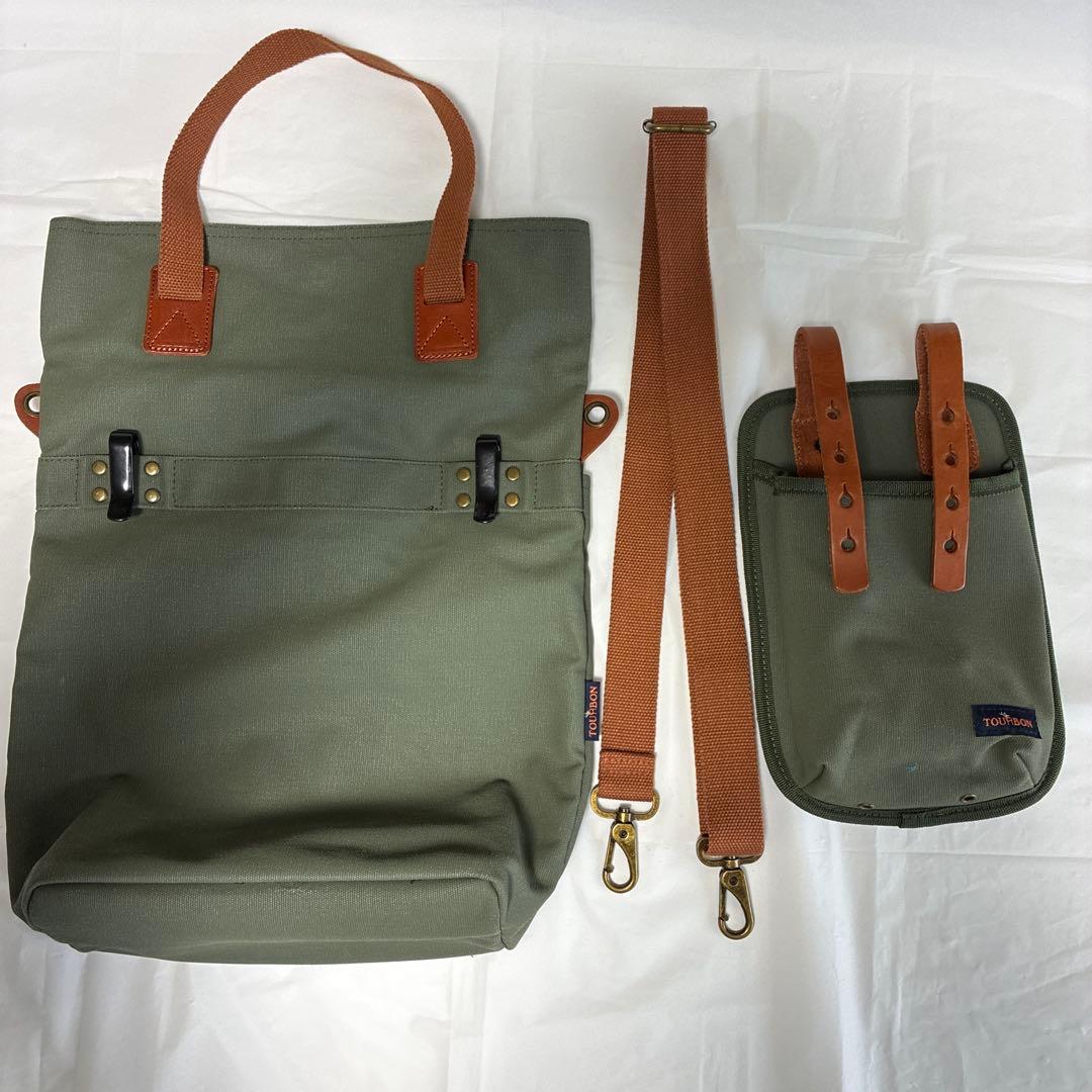 TOURBON パニアバッグ＆ポーチ 2点セット