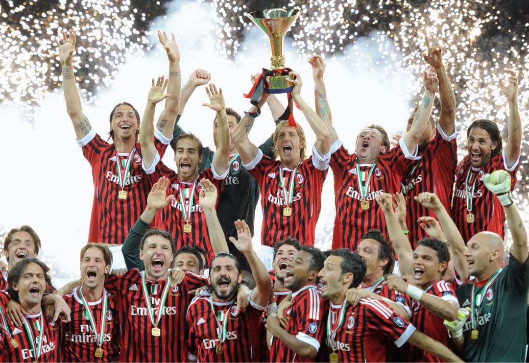 サッカー　ACミラン 11/12 ネスタ #13　ユニフォーム