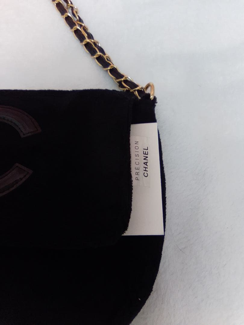 CHANEL インプレッション ショルダーバッグブラックロゴ入り