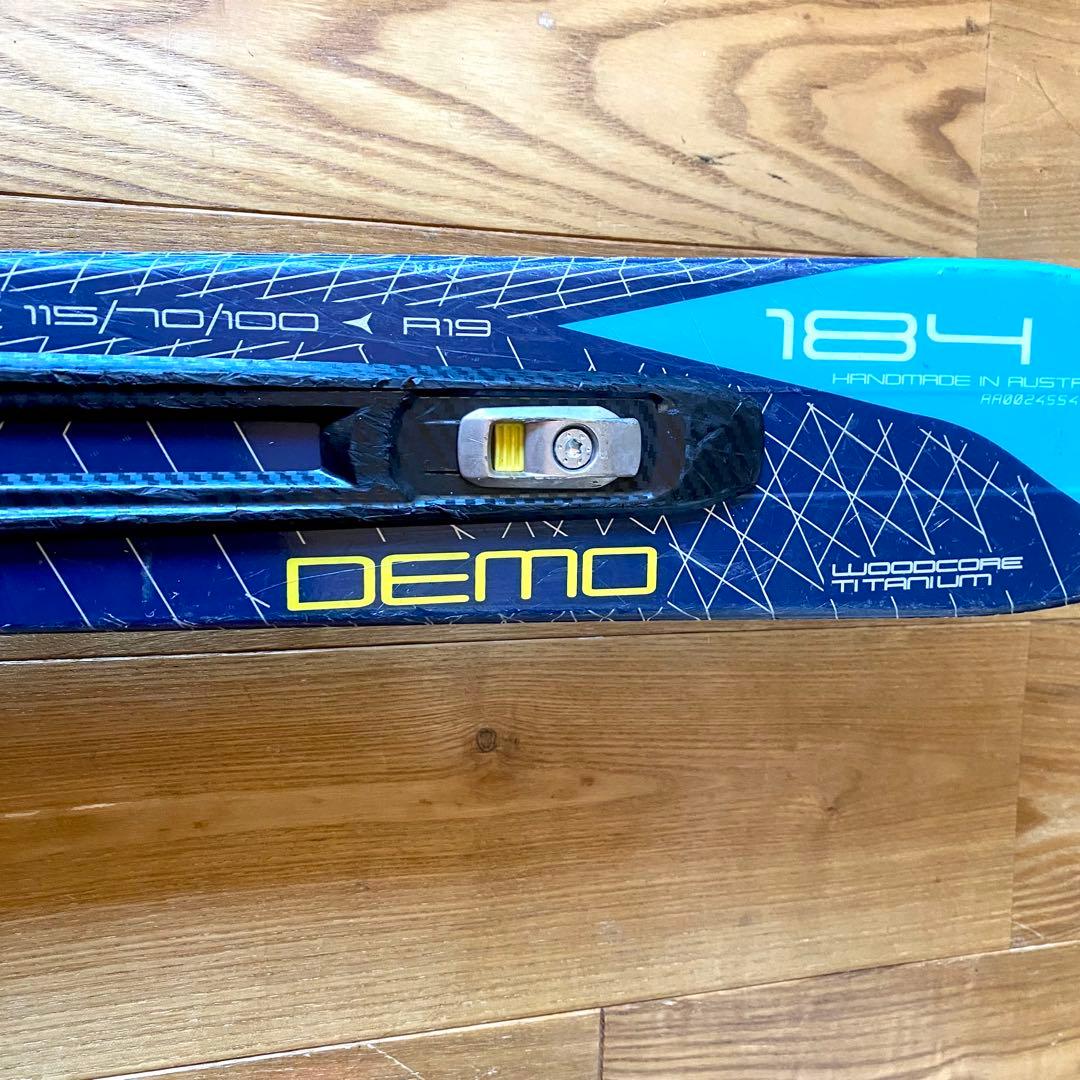 ATOMIC BLUESTER AX DEMO スキー 184cm ビンディング