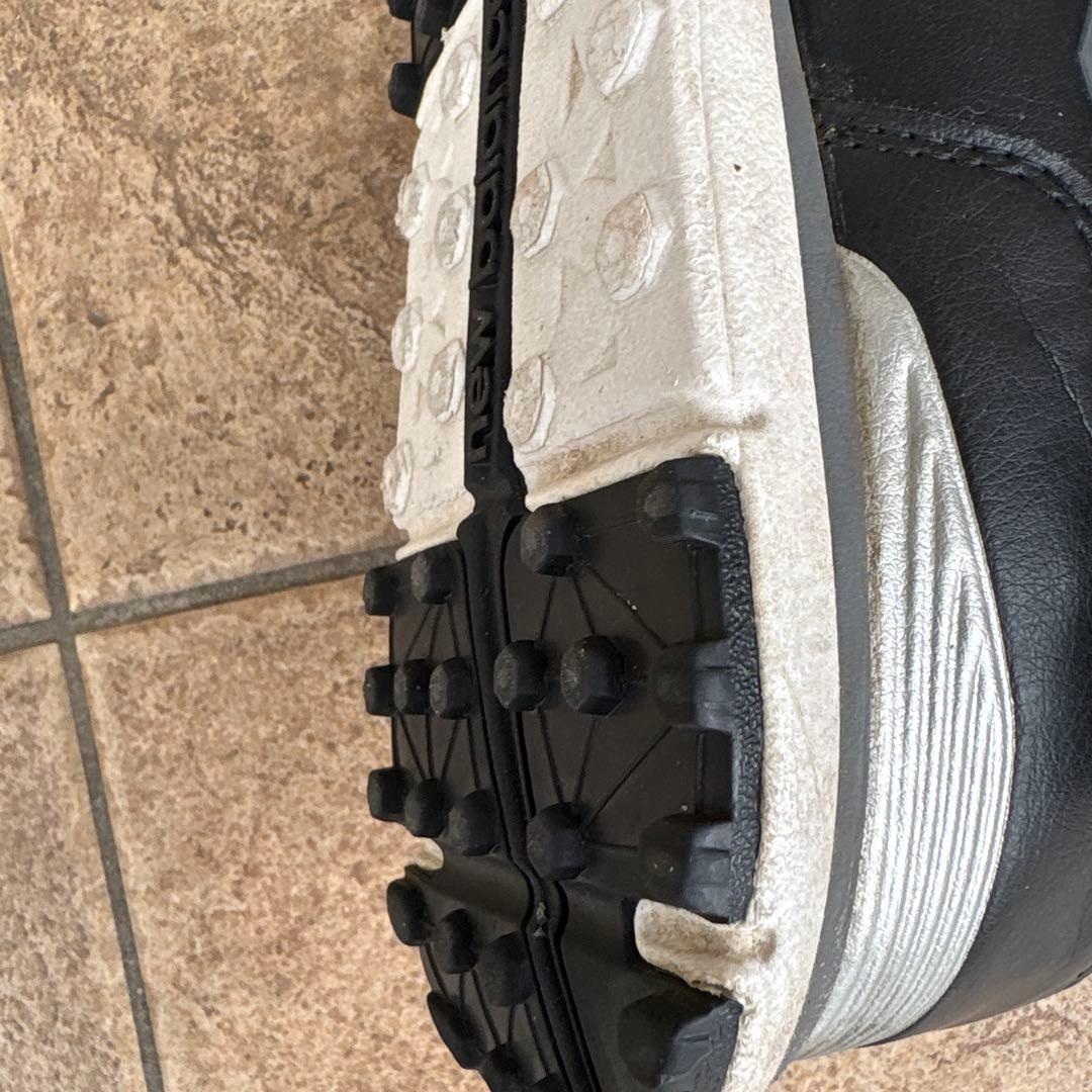 New Balance 574 ブラック ゴルフシューズ