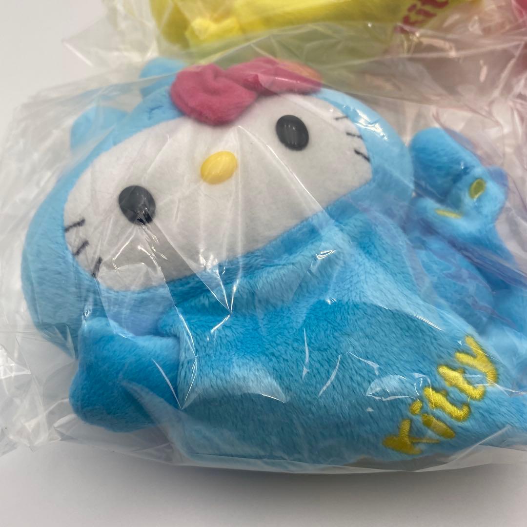 未使用ハローキティ×rody ぬいぐるみ筆箱セット 4色