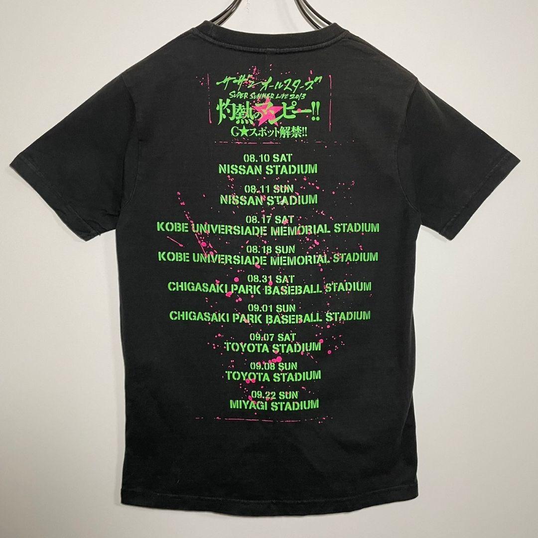 サザンオールスターズ　Tシャツ　サイズS　デカロゴ　グッズ　バンドT　歌手　古着