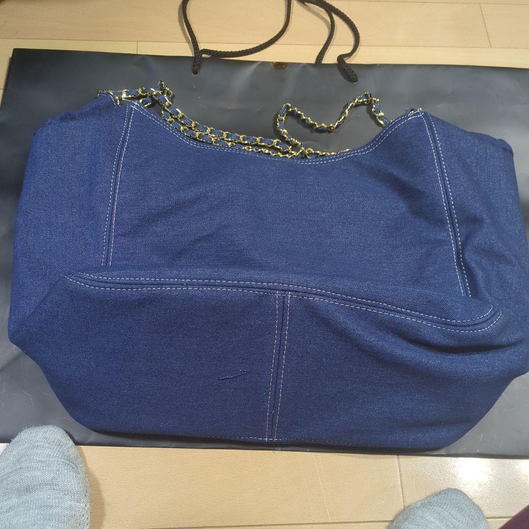 CHANEL デニムブルー ショルダーバッグ値下げ不可ラスト１点
