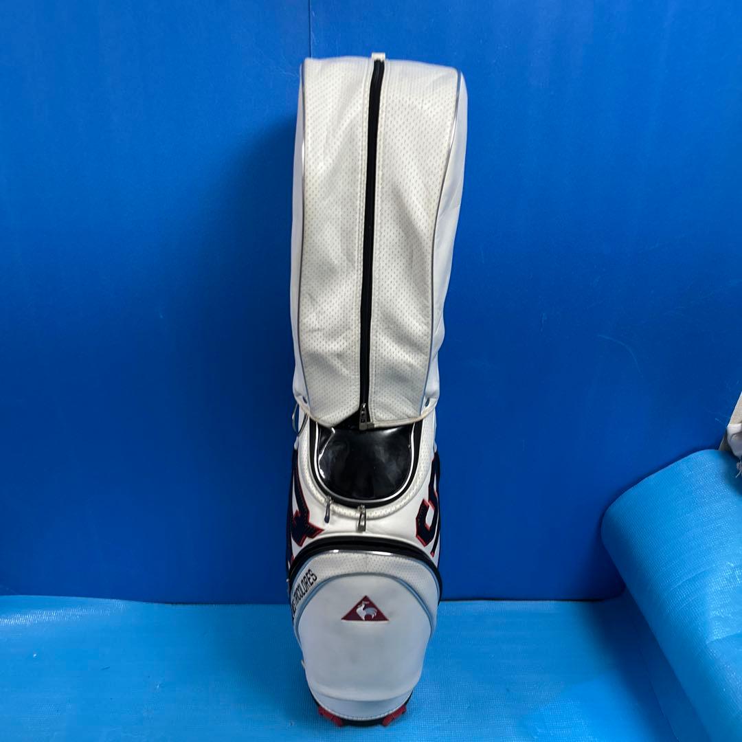 LE COQ SPORTIF ゴルフバッグ ホワイト/ブラック再出品！