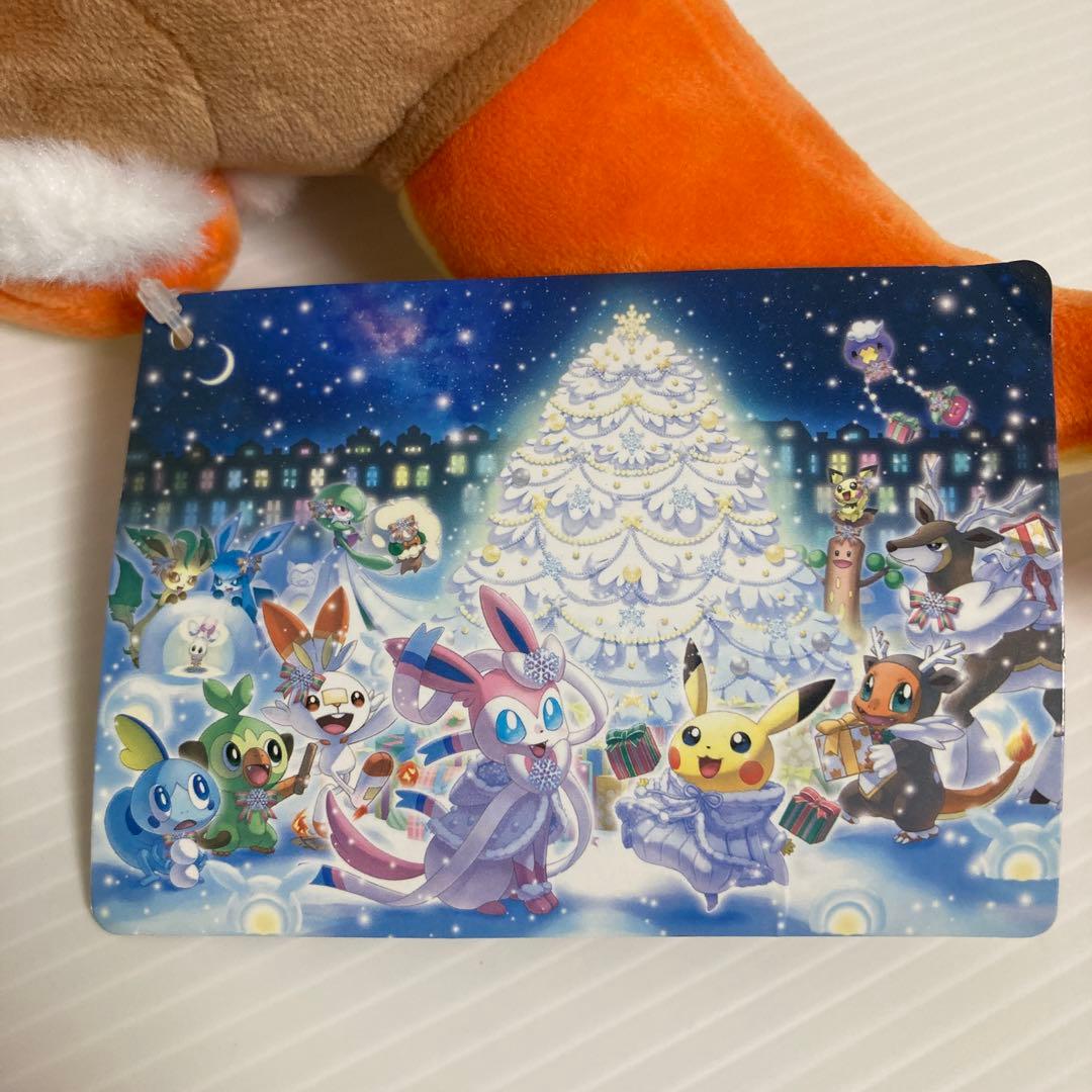 メブキジカポンチョのヒトカゲ クリスマス ぬいぐるみ タグ付き 2019