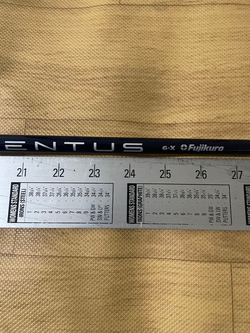 218 フジクラ　ベンタスブルー　6X テーラースリーブ付　ドライバー用