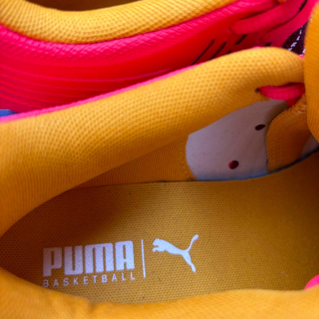 プーマ PUMA バスケットシューズ バッシュ フュージョン ニトロ レッド