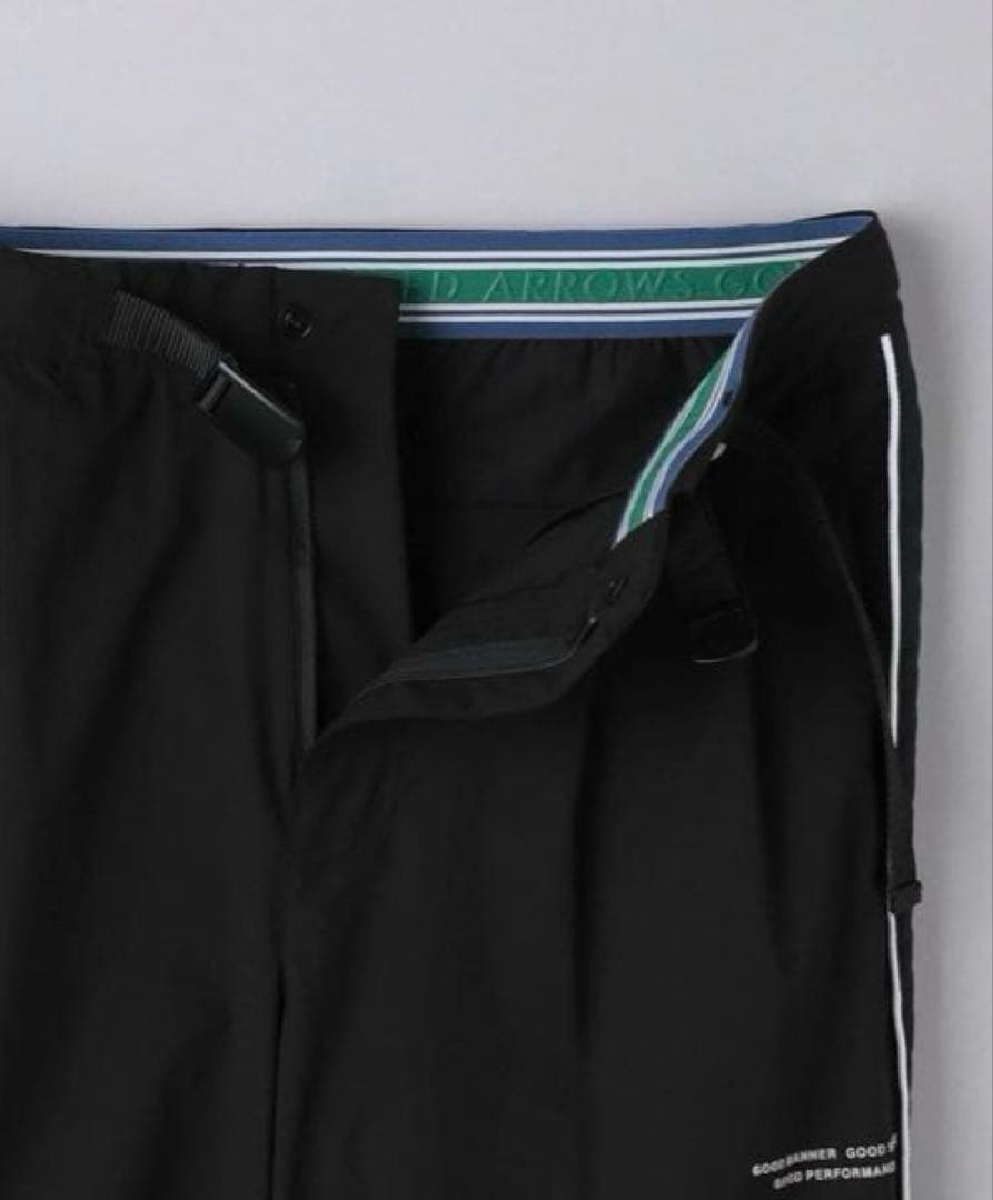 新品 ユナイテッドアローズ メンズ トラックパンツ ゴルフ ジョガーパンツ 黒L