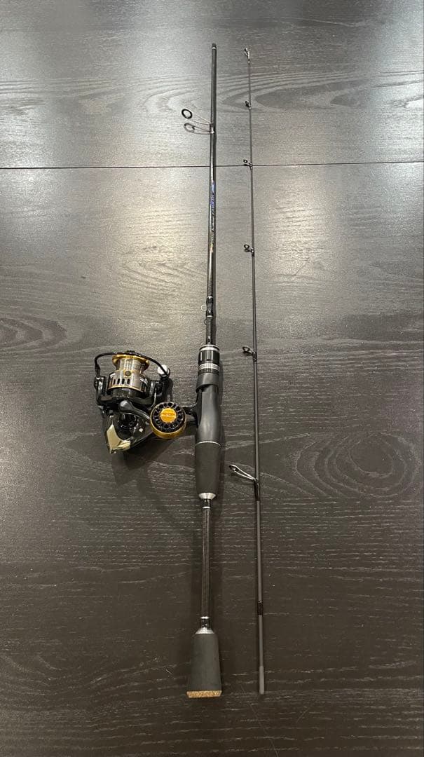 釣りセット2ピーススピニングロッド180cm&2000番リール・ライン100m付