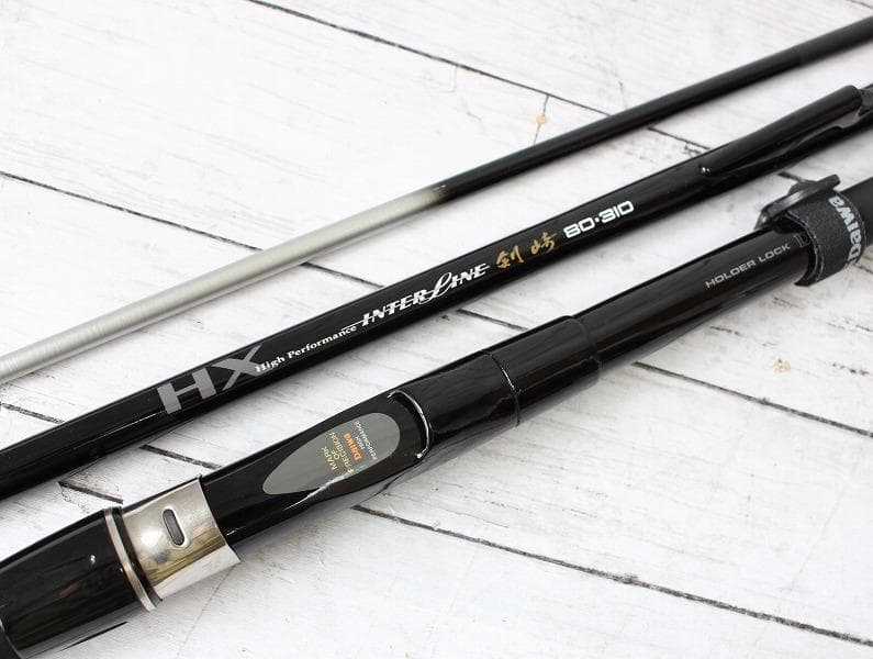 美品 ダイワ インターライン 剣崎 80-310
