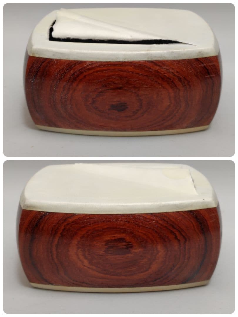 C059 【中古】三味線（子持ち綾杉／金細／二本溝）ケース・付属あり／修理前提