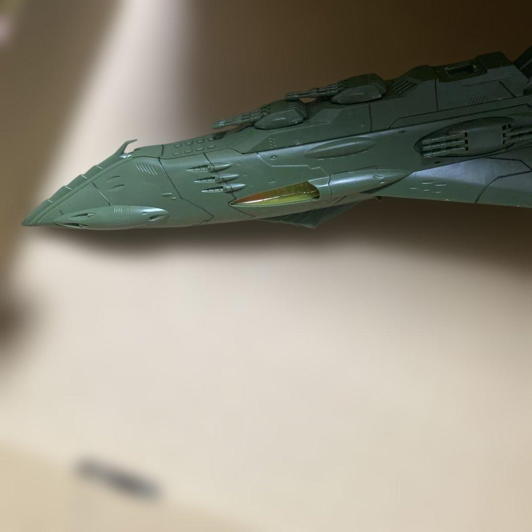 1/1000 ガミラス艦セット3メルトリア級航宙巡洋戦艦　ジャンク