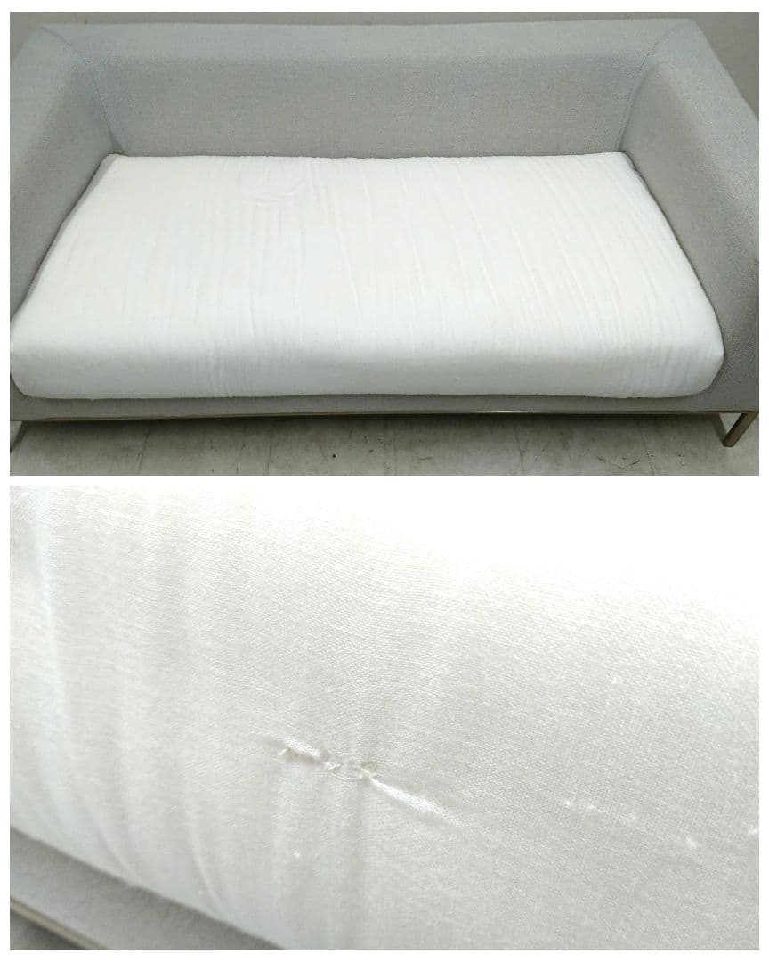 Cassina ixc CRAB コンフォート 2Pソファ シャンパンゴールド