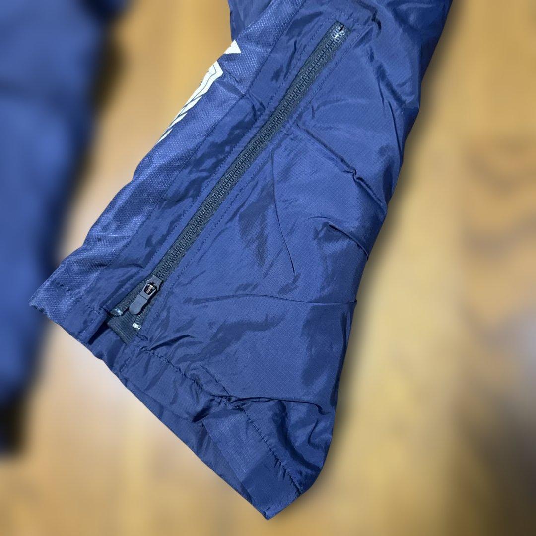 Mizuno ネイビー ウインドブレーカー ウォーマー 上下セット XL