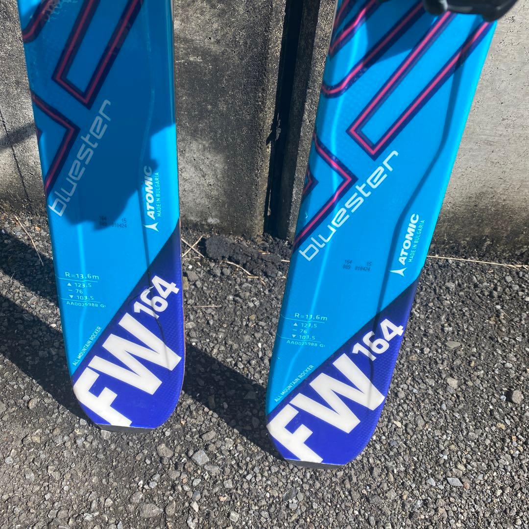 スキー板ATOMIC bluester FW 164cm ビンディングXTO10