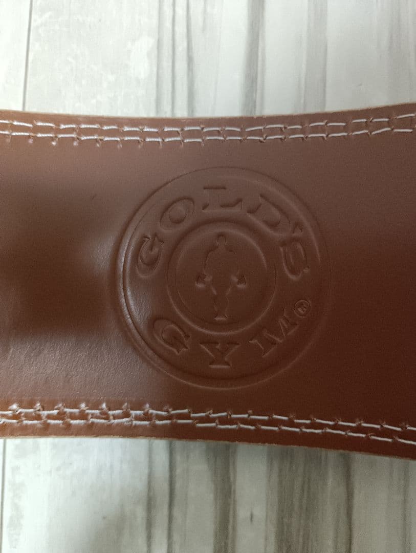 GOLD'S GYM プロレザーベルト M