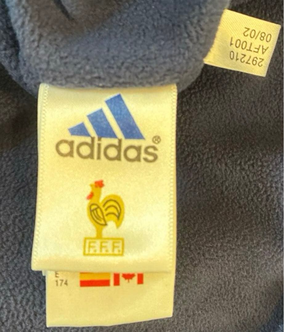 adidas フランス代表 プルオーバー／リバーシブル ジャケット 大きいサイズ