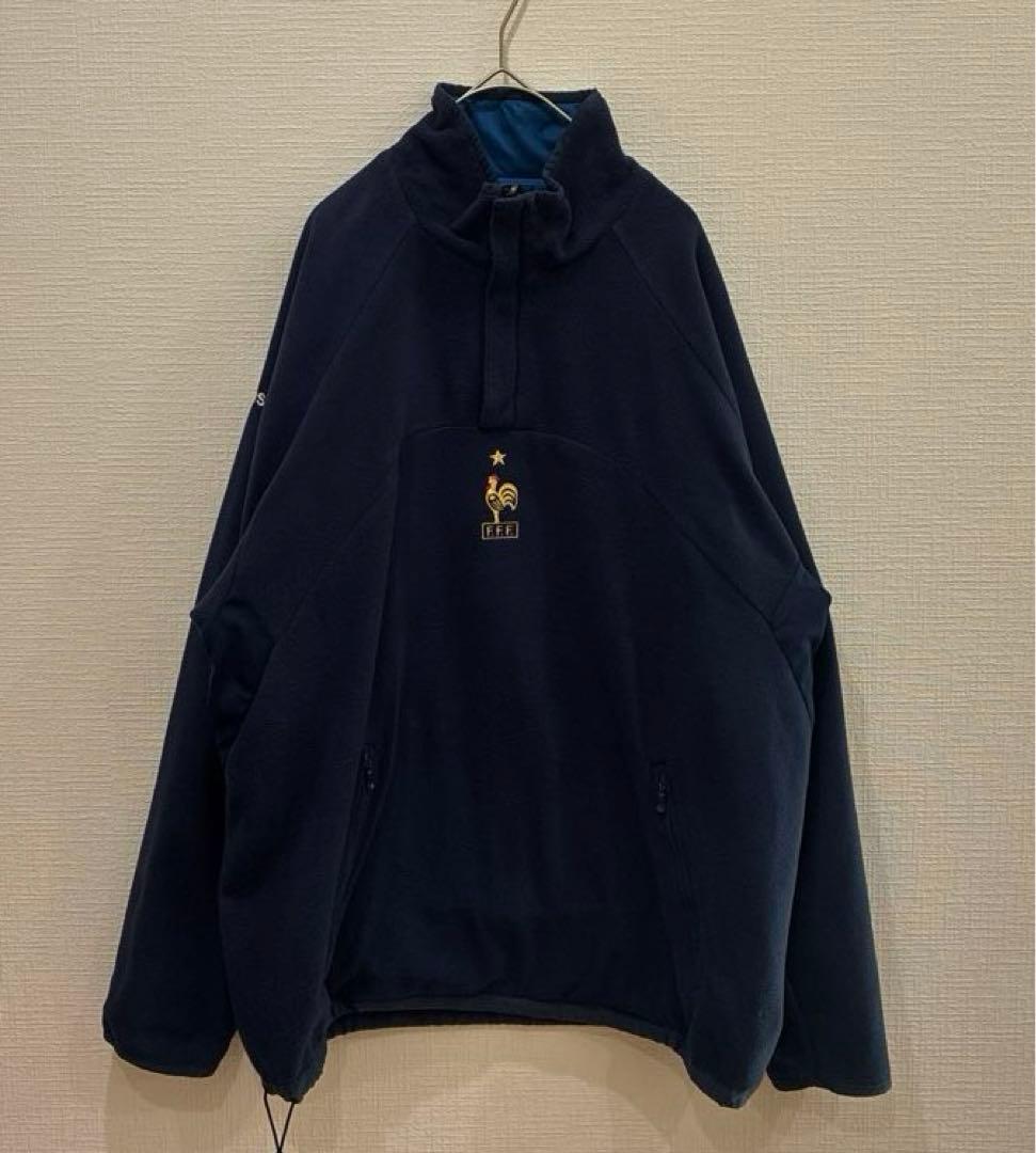 adidas フランス代表 プルオーバー／リバーシブル ジャケット 大きいサイズ