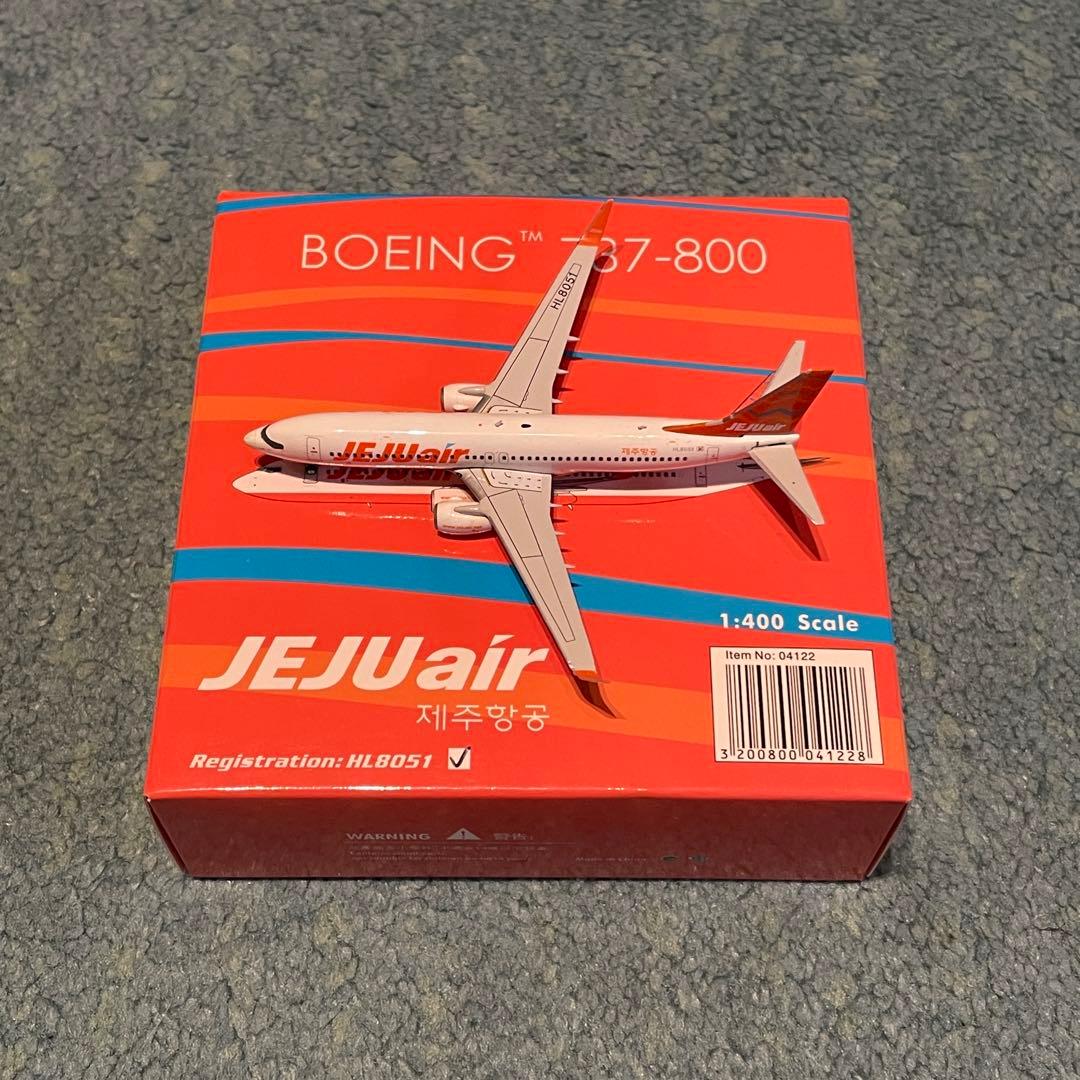 ＊専用 JEJUair 737-800 チェジュ航空 BOEING 1:400